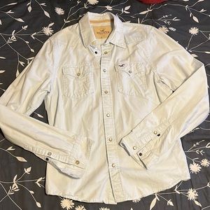 Men’s Hollister Casual Button Up